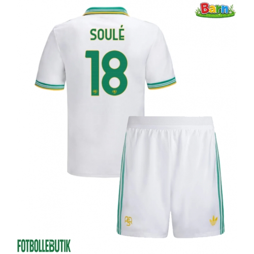 AS Roma Matias Soule #18 Tredjeställ Barn 2025-26 Kortärmad (+ Korta byxor)